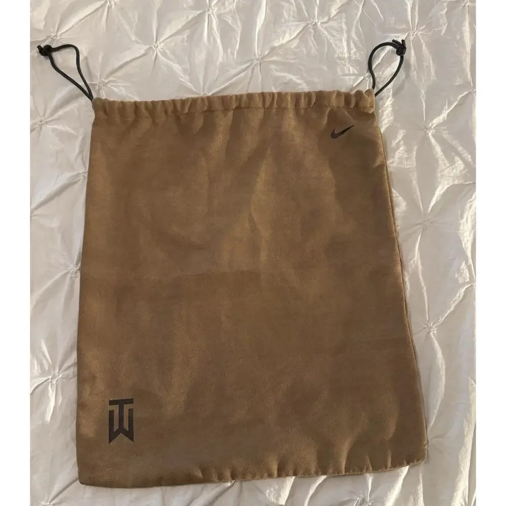 Nike Tiger Woods Shoe Bag Beige TW10 Suede